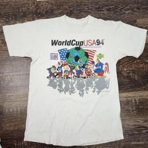 1994 World Cup Usa Looney Tunes Soccer Shirt Retro Tee